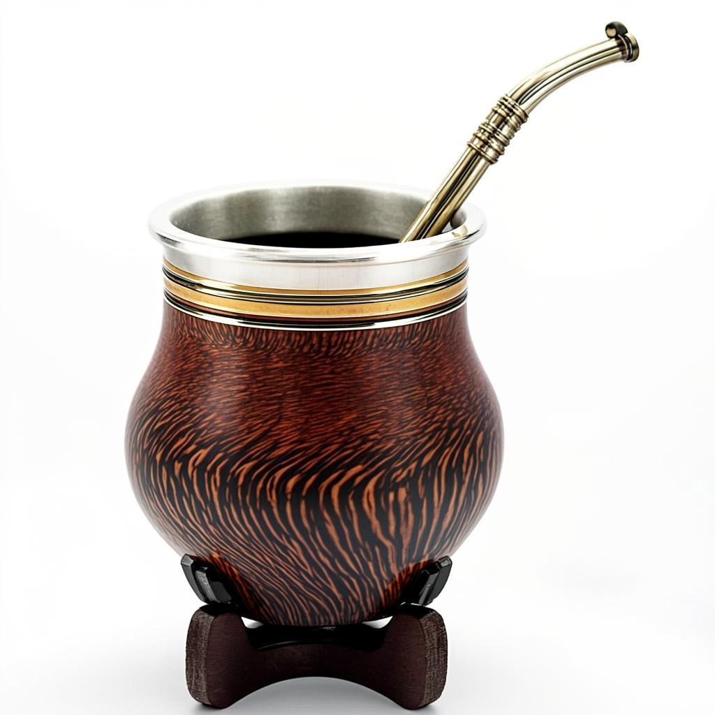 3x1 - MATE RANCHERO + BOMBILLA + YERBERA GAMUZA